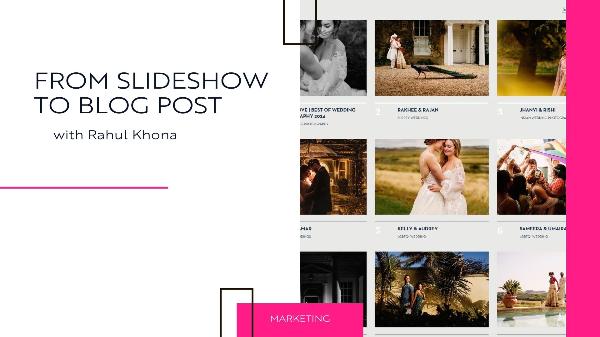Slideshow Blog From Slideshow to Blog Post Tutorial | NineDots
